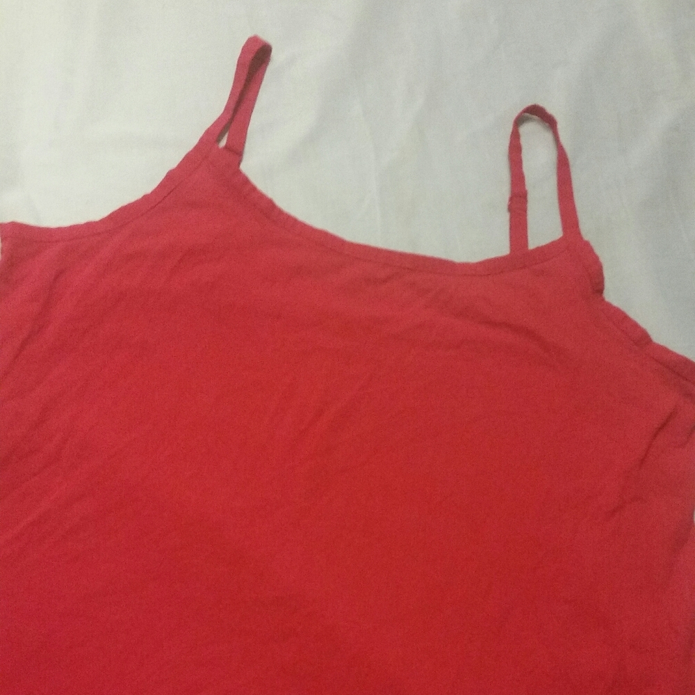 Red Tank Top Camisole Cute